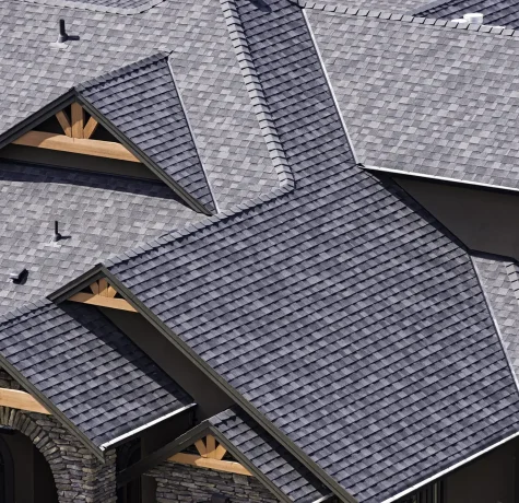 Tile roofing installed on southern utah home by stout roofing.